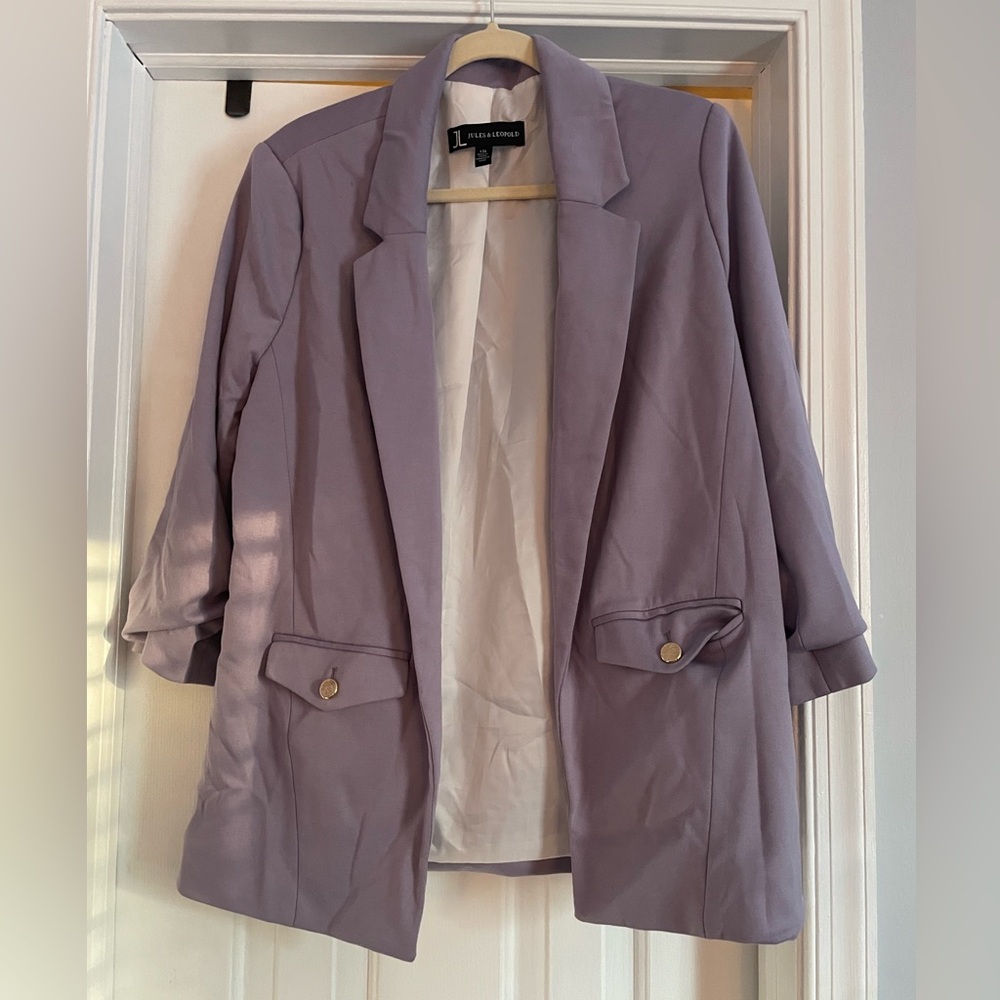 EUC purple blazer